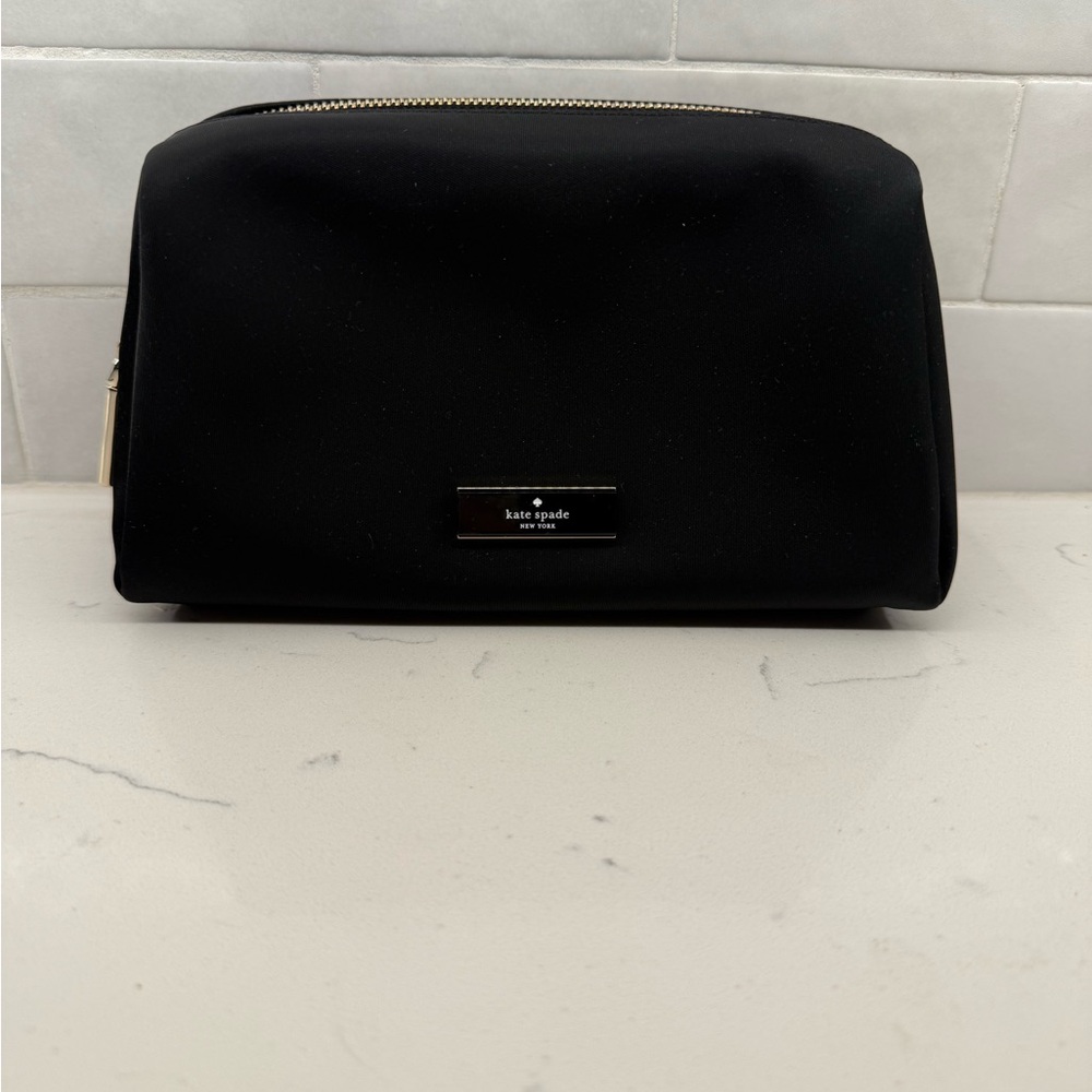 Kate Spade Black Zippered Pouch